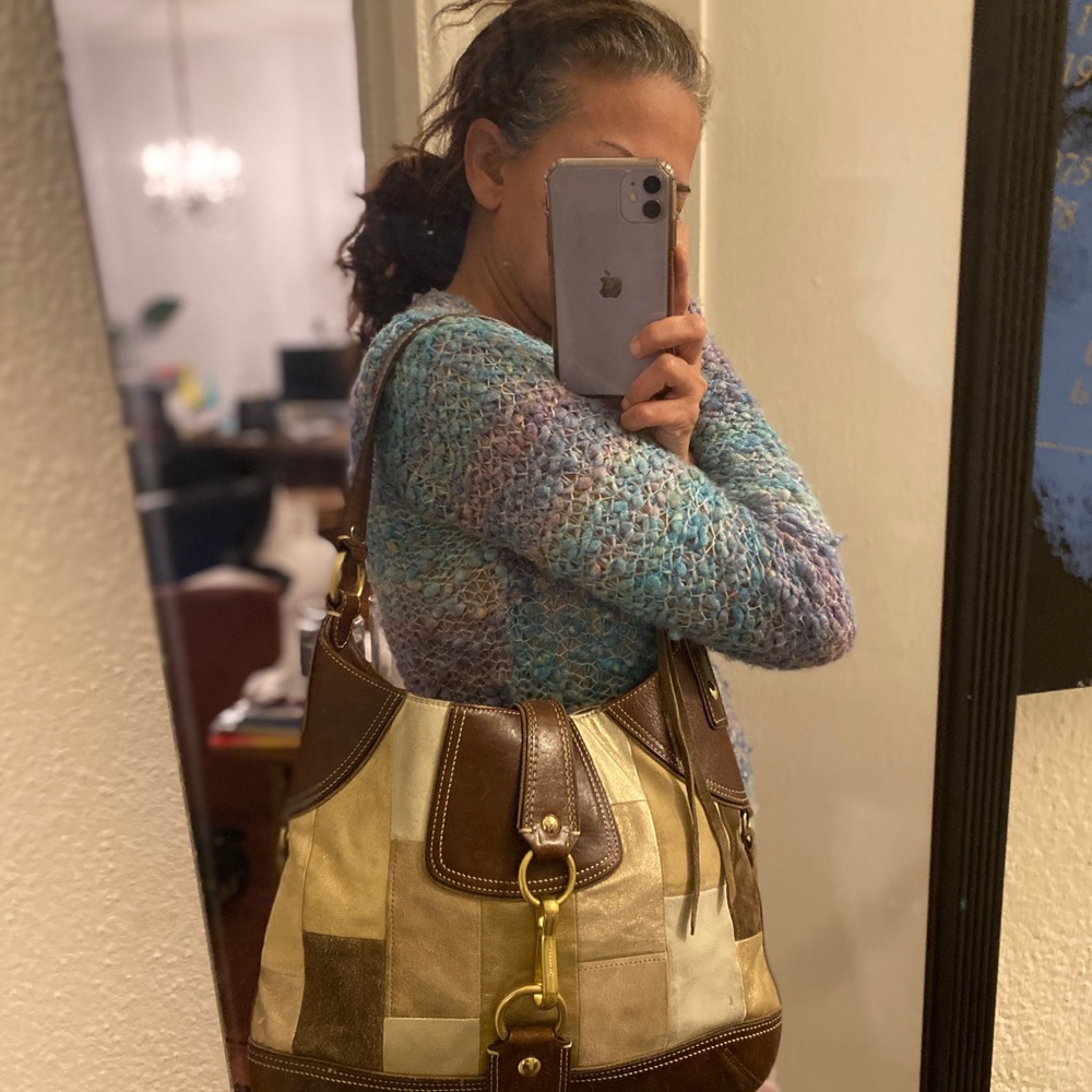 Coach Hampton Patchwork Mosaic $225 - image 2